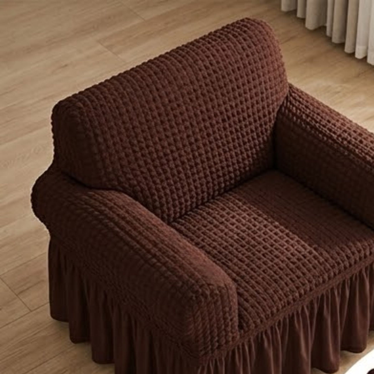 Cubre Sala Olan Strech Chocolate