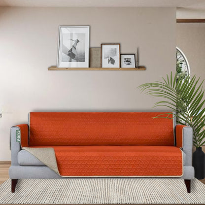 Set Cubre Sala Prime Shedron/Beige Doble Vista