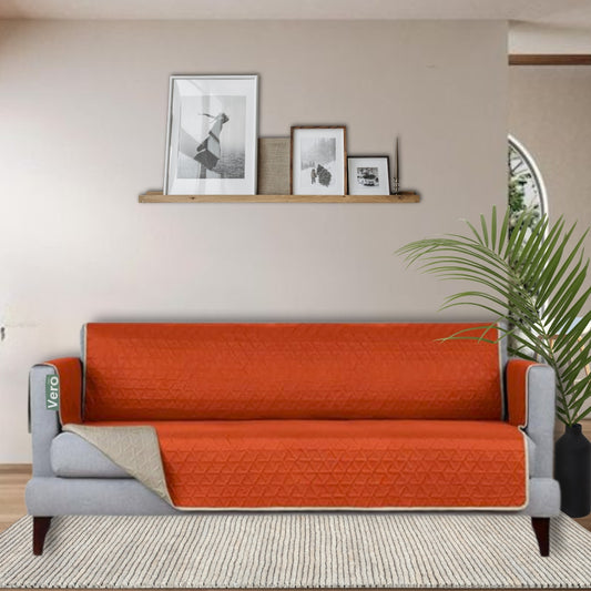 Set Cubre Sala Prime Shedron/Beige Doble Vista