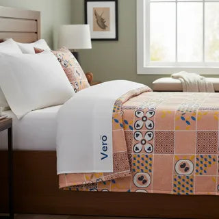 Sabana de Franela Nidra Mandarina