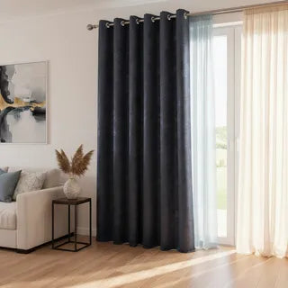 Cortina Blackout Marino Metalico