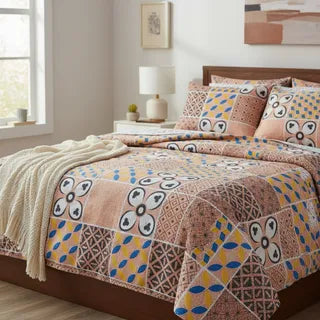 Sabana de Franela Nidra Mandarina