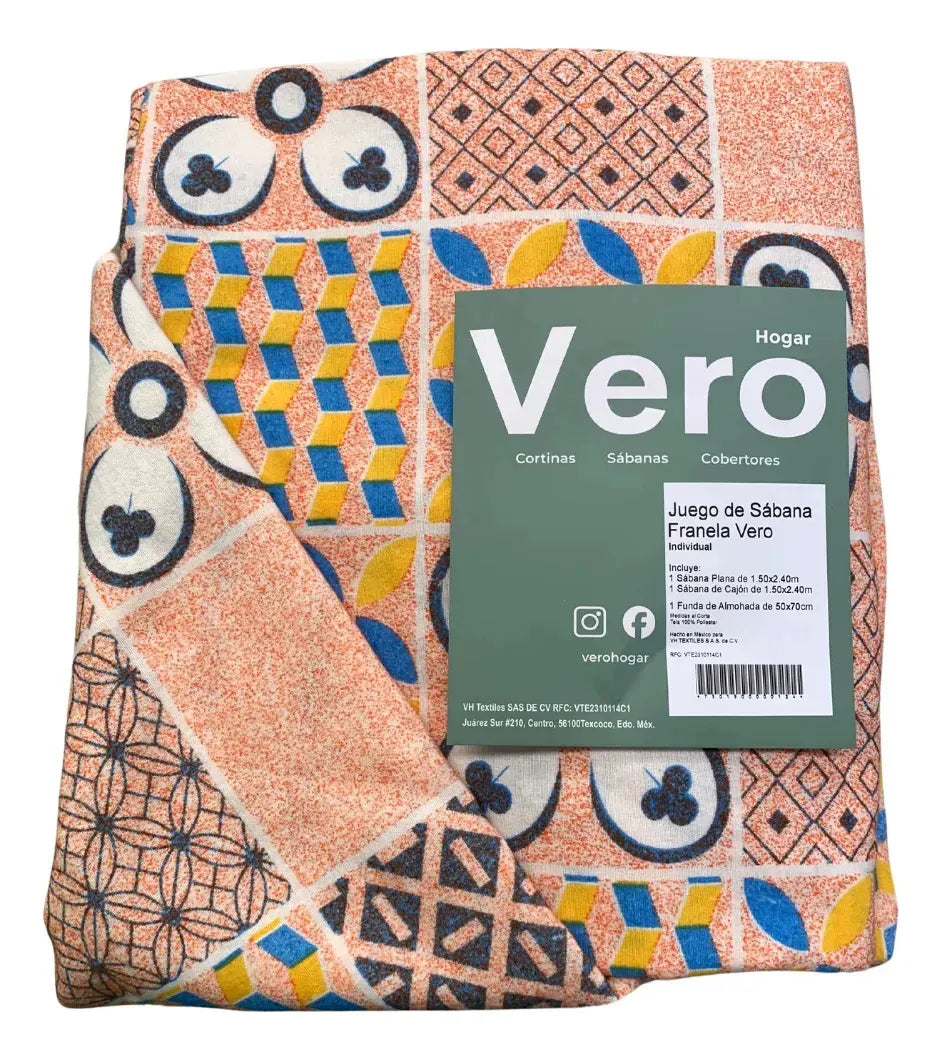 Sabana De Franela Polo Norte Vero Hogar Modelos Al Azar