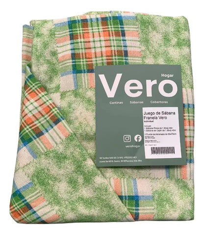 Sabana De Franela Polo Norte Vero Hogar Modelos Al Azar