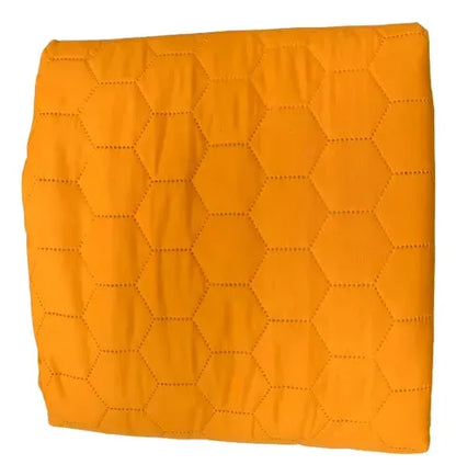 Set Cubre Sala Prime Mostaza/Canela Doble Vista