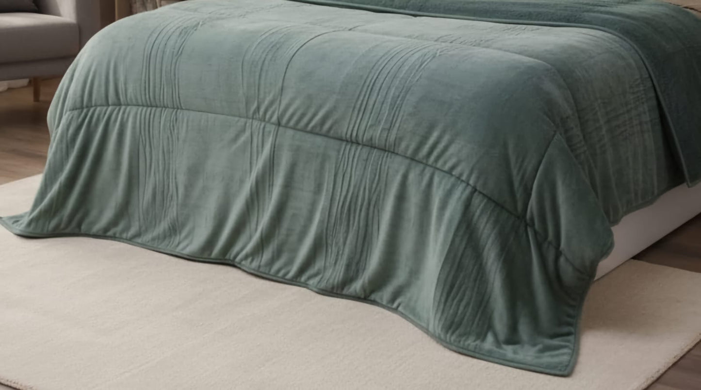 Cobertor Con Borrega Everest Lisos