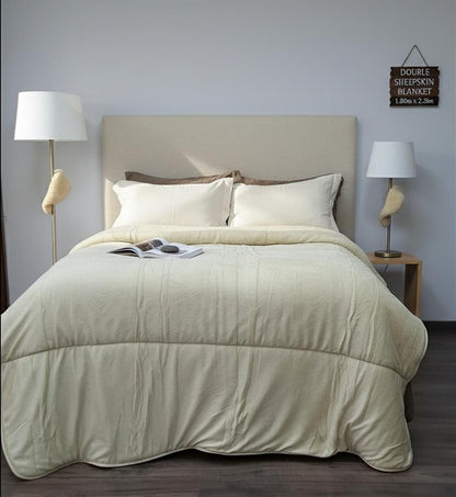 Cobertor Con Borrega Everest Lisos