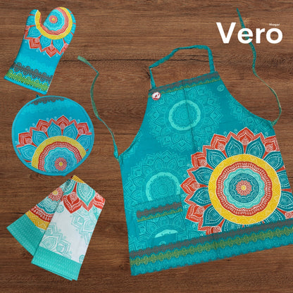 Set de Cocina Praga Floral