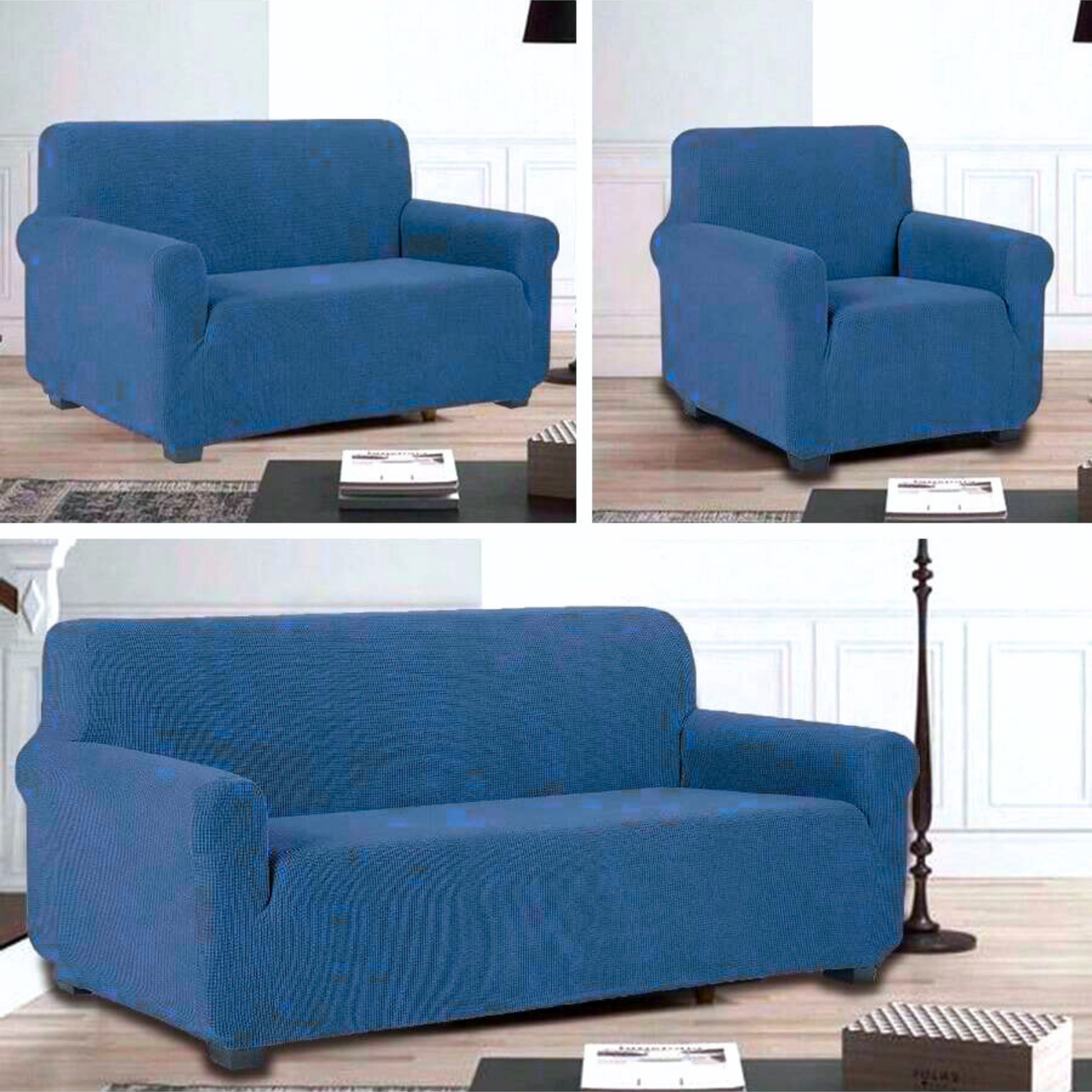 Protector De Sala Elástico Ajustable Opalo