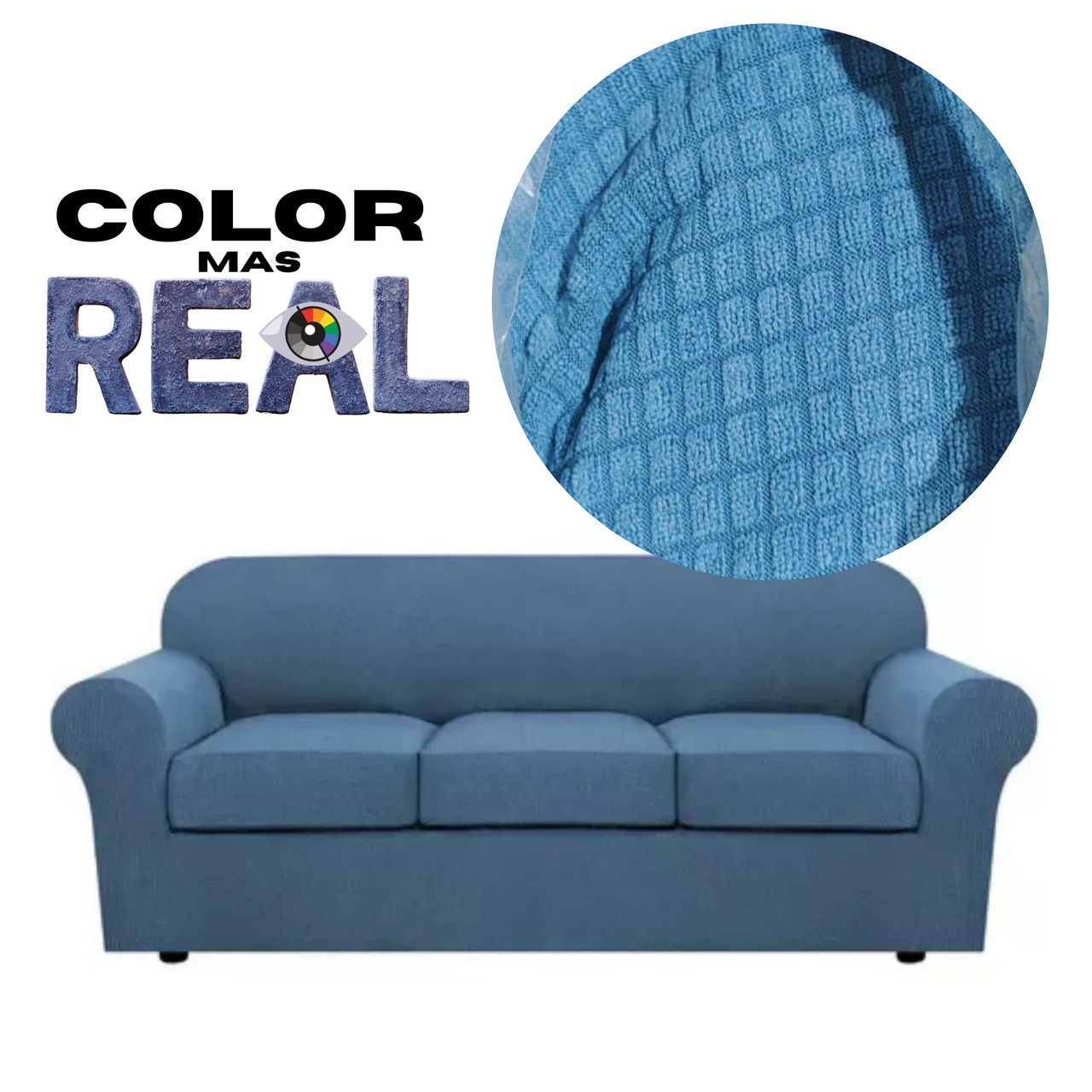 Protector De Sala Elástico Ajustable Opalo