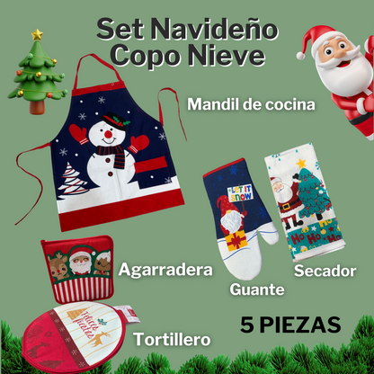 Set de Cocina Navideño