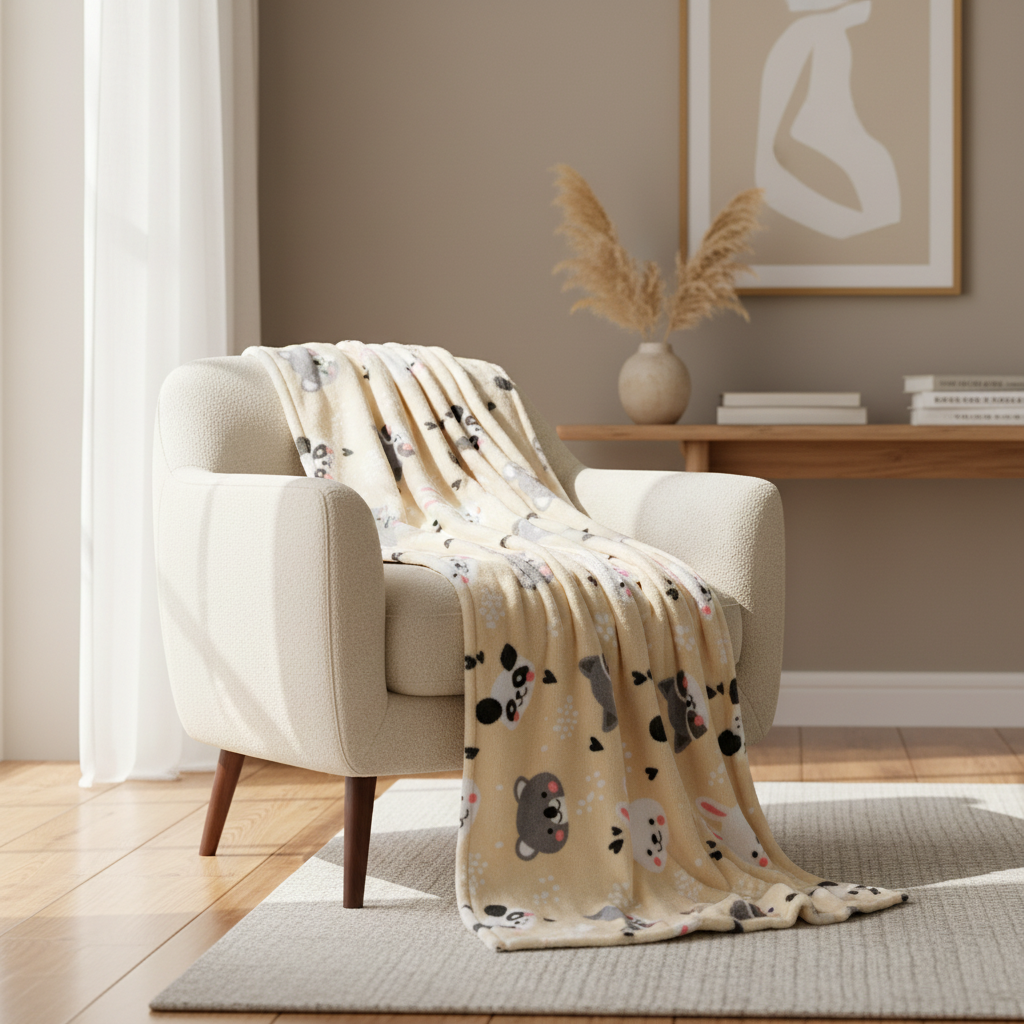 Cobertor de Bebé Ligero  Carriola/Cuna Koala