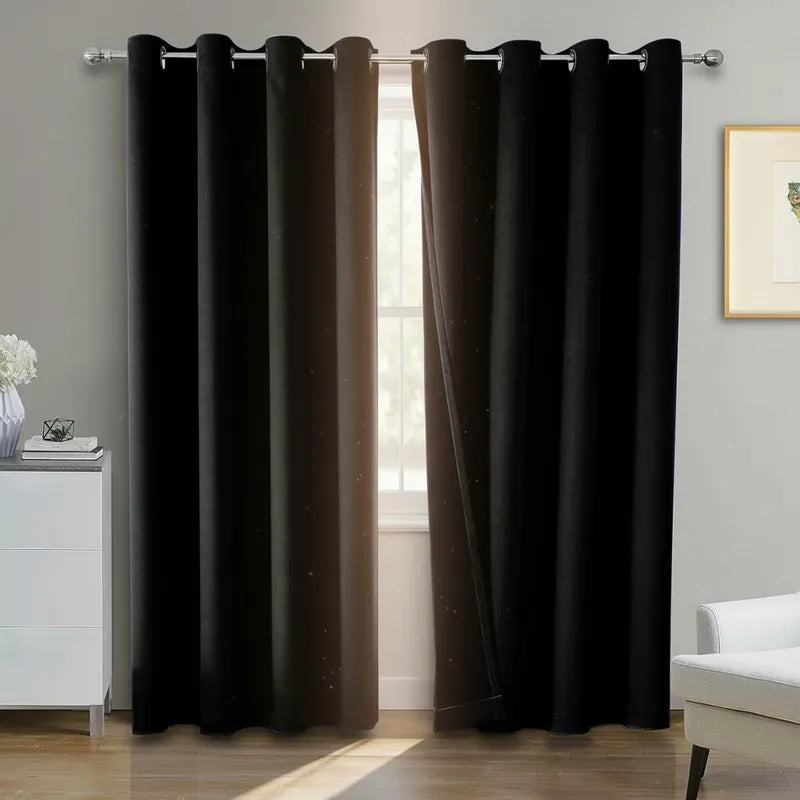 Cortina Blackout Negra