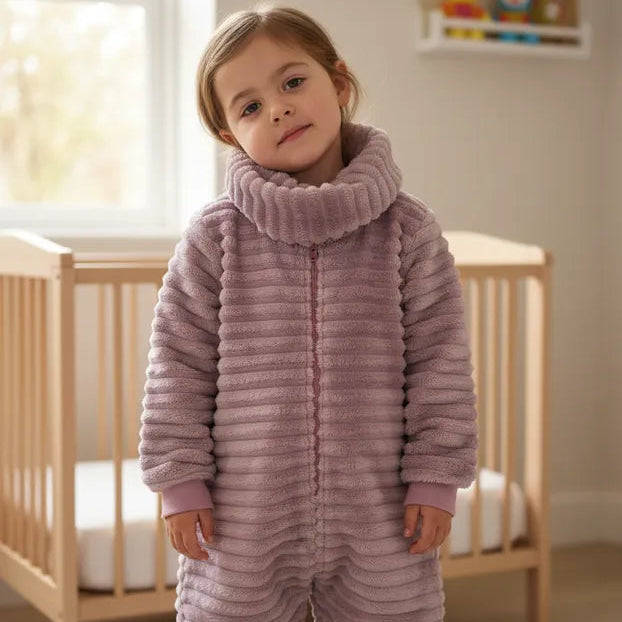 Mameluco Baby Bag Gris Violeta