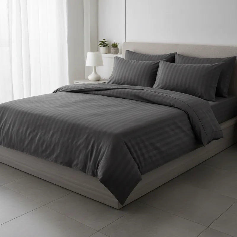 Sábana Vero 3000 Hilos Microfibra Gris