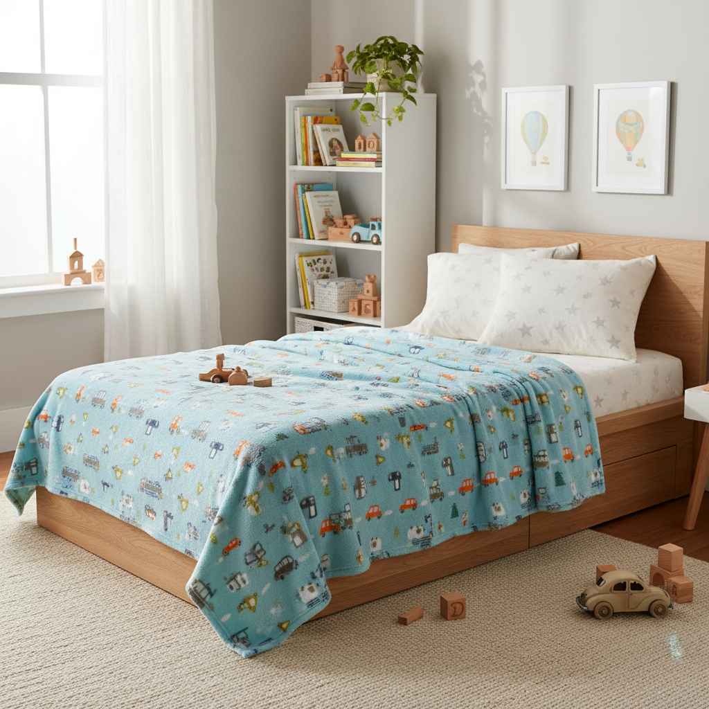 Cobertor de Bebé Ligero Carriola/Cuna Carritos