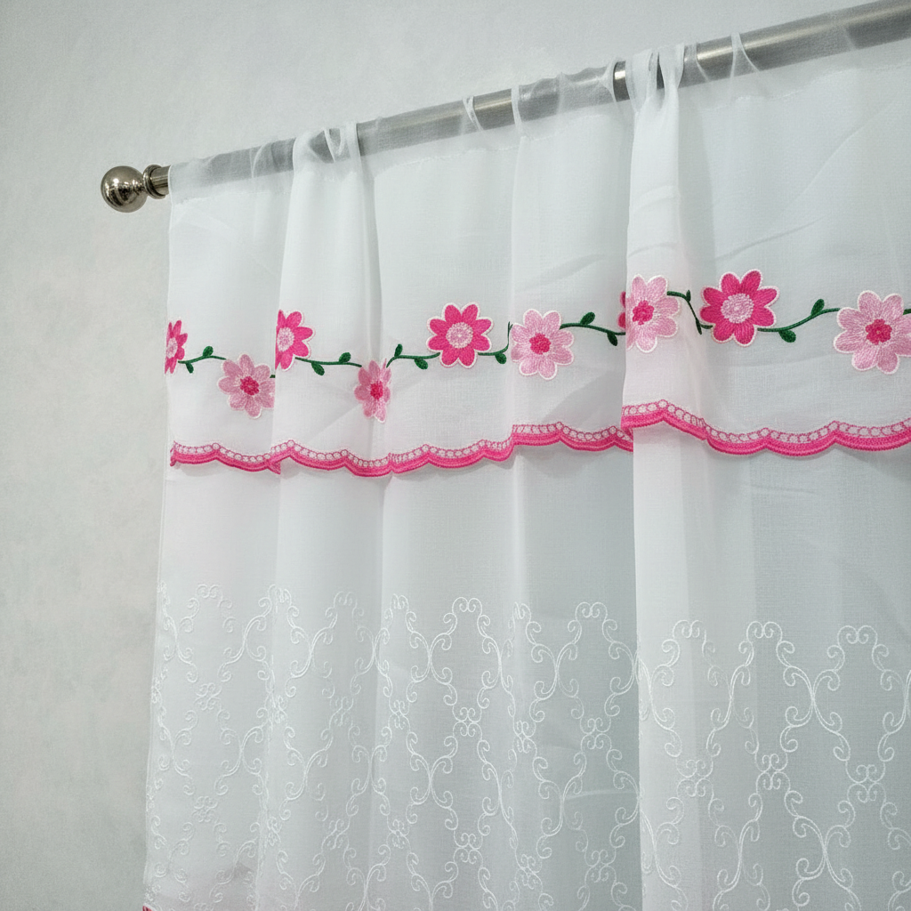 Mariposa Rosa Cortina Dolly Rosa Mexicano