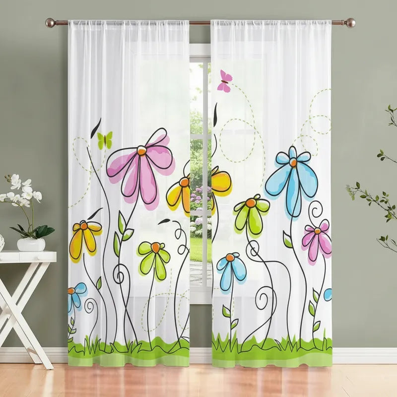 Cortina París Margarita