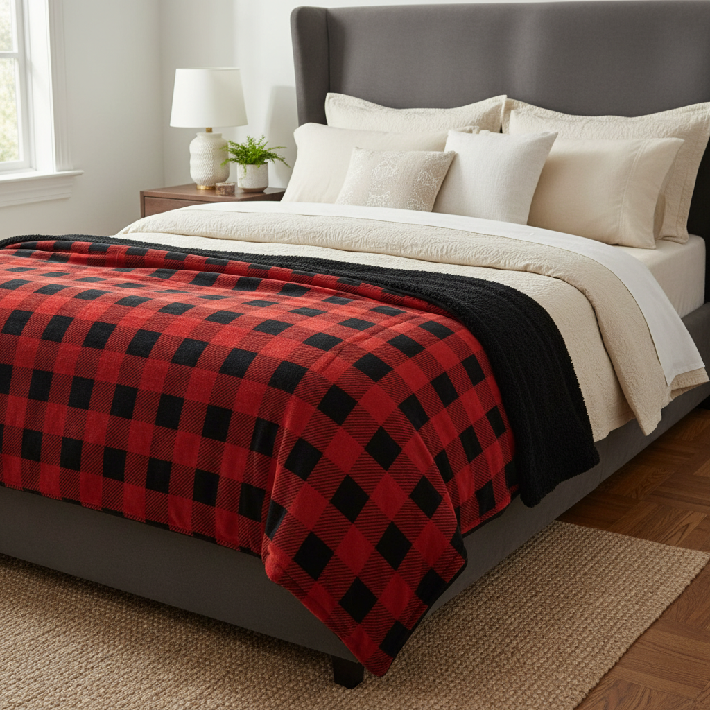 Cobertor Everest Ajedrez