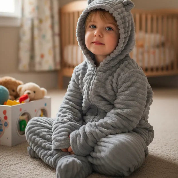 Mameluco Baby Bag Gris