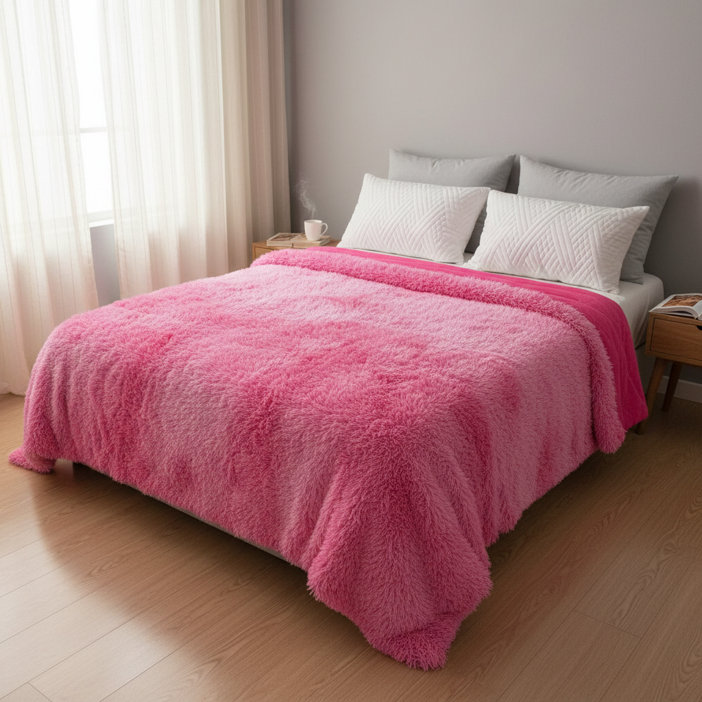 Cobertor Mont Blank Rosa