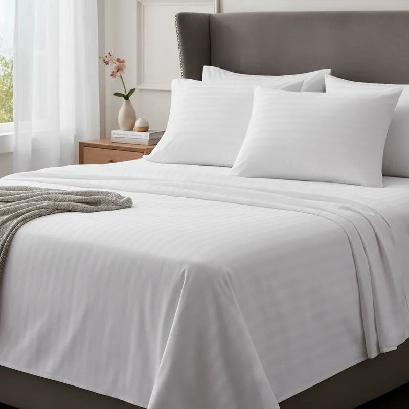 Sábana Vero 3000 Hilos Microfibra Blanco