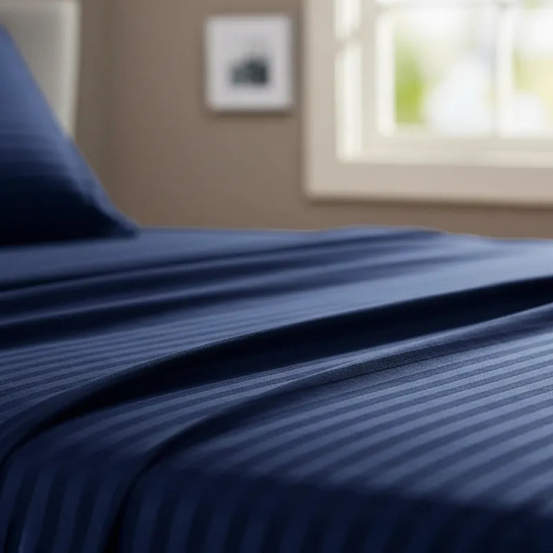 Sábana Vero 3000 Hilos Microfibra Marino