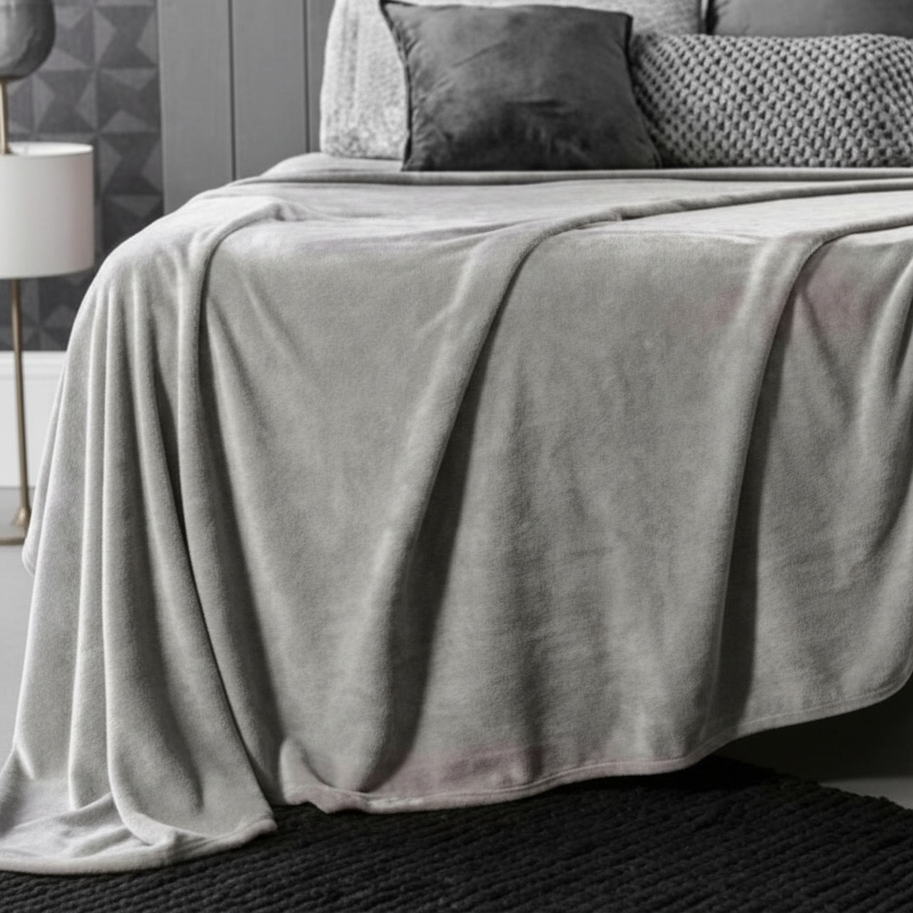 Cobertor Ligero Gris Oxford