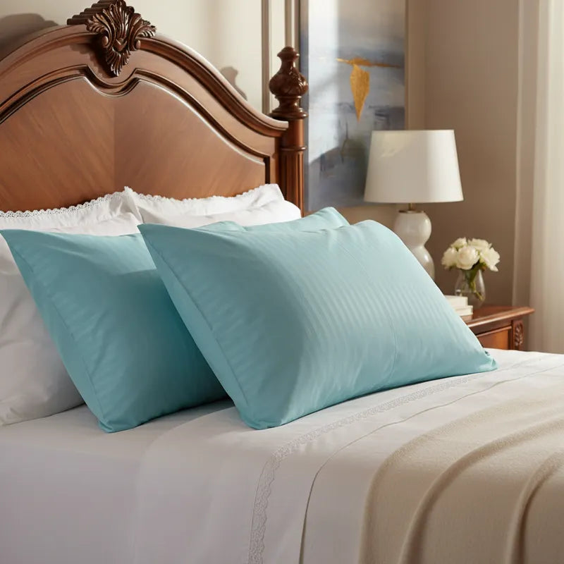 Par De Fundas De Almohadas 3000 Menta