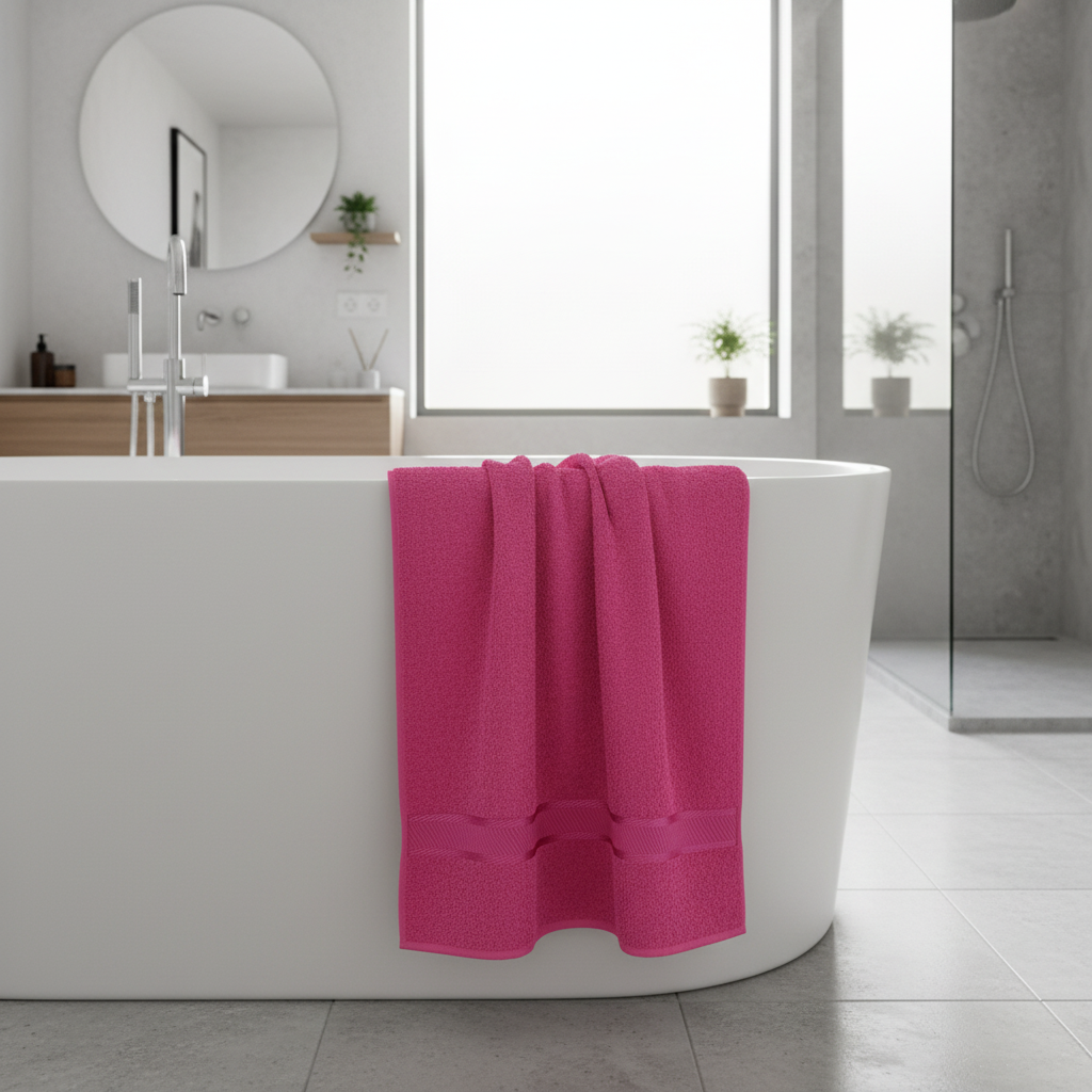 Toalla Liverpool Baño Completo Fiusha