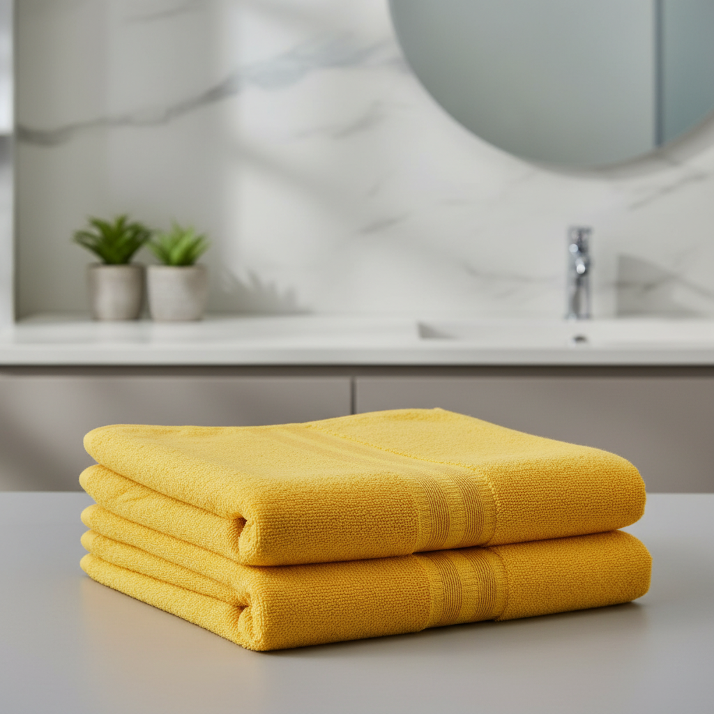 Toalla Bilbao Baño Completo Amarillo