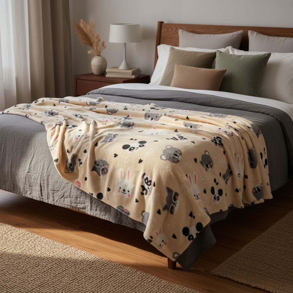 Cobertor de Bebé Ligero  Carriola/Cuna Koala