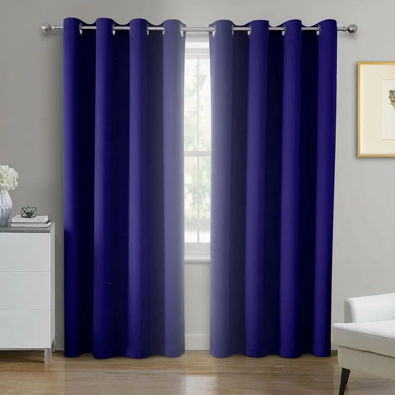 Cortina Blackout Azul Marino