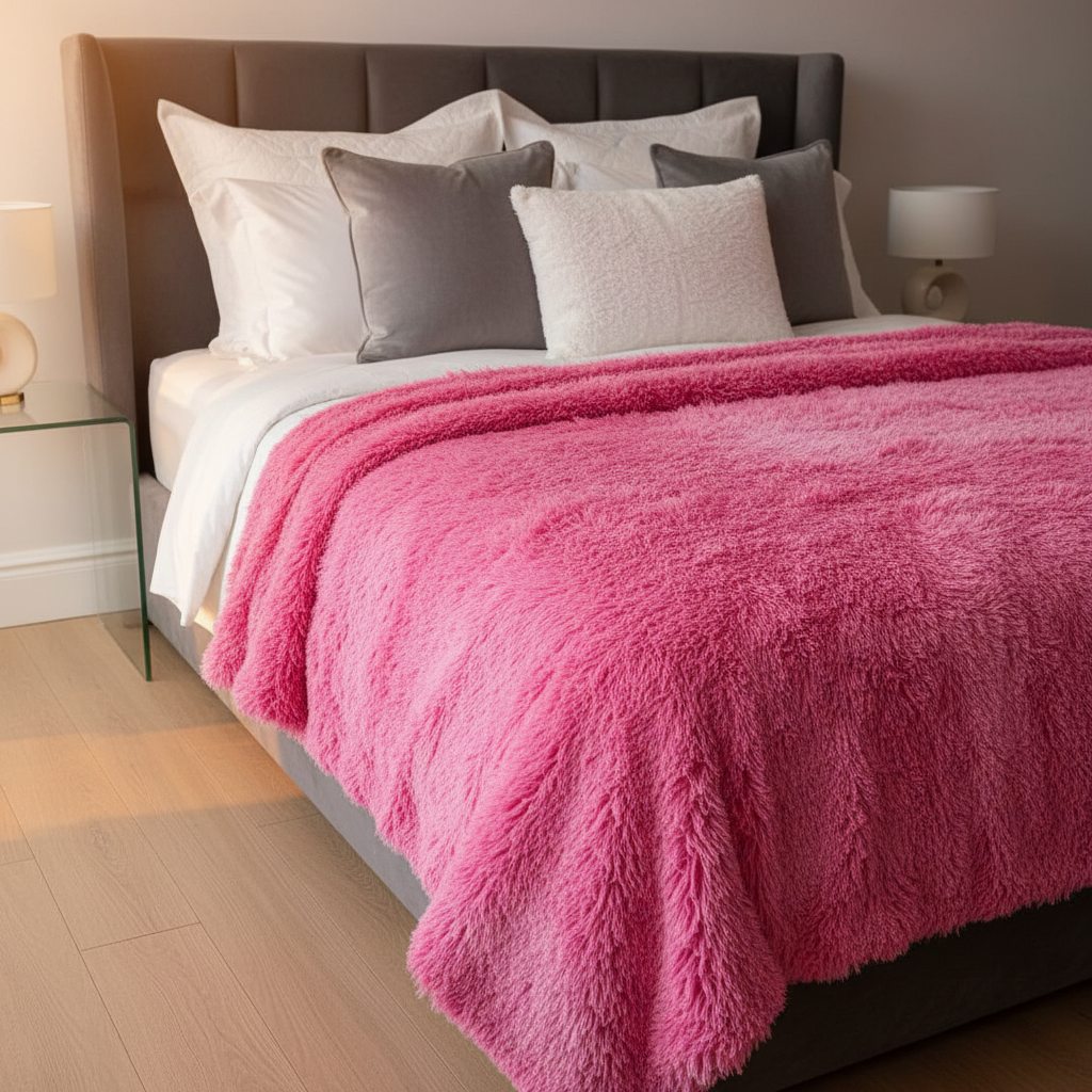 Cobertor Mont Blank Rosa