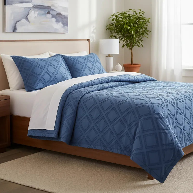 Edredon Bali Azul Marino