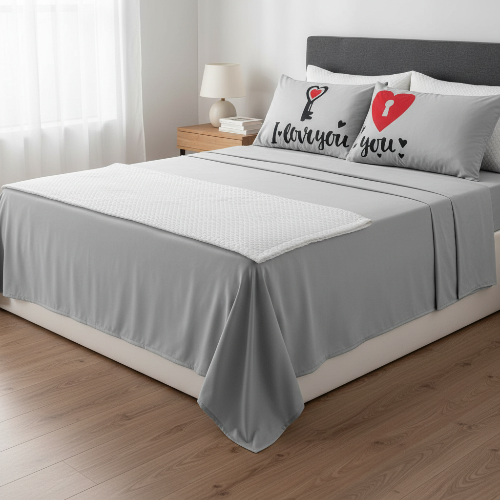 Sabana Novios Love Gris