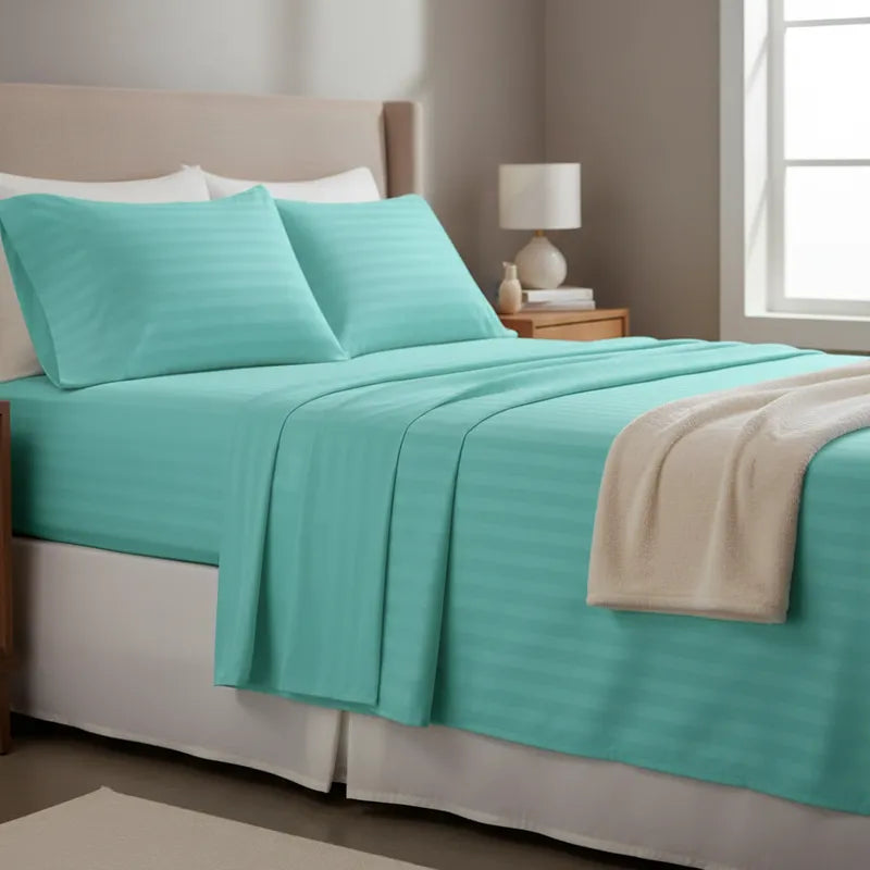 Sábana Vero 3000 Hilos Microfibra Menta