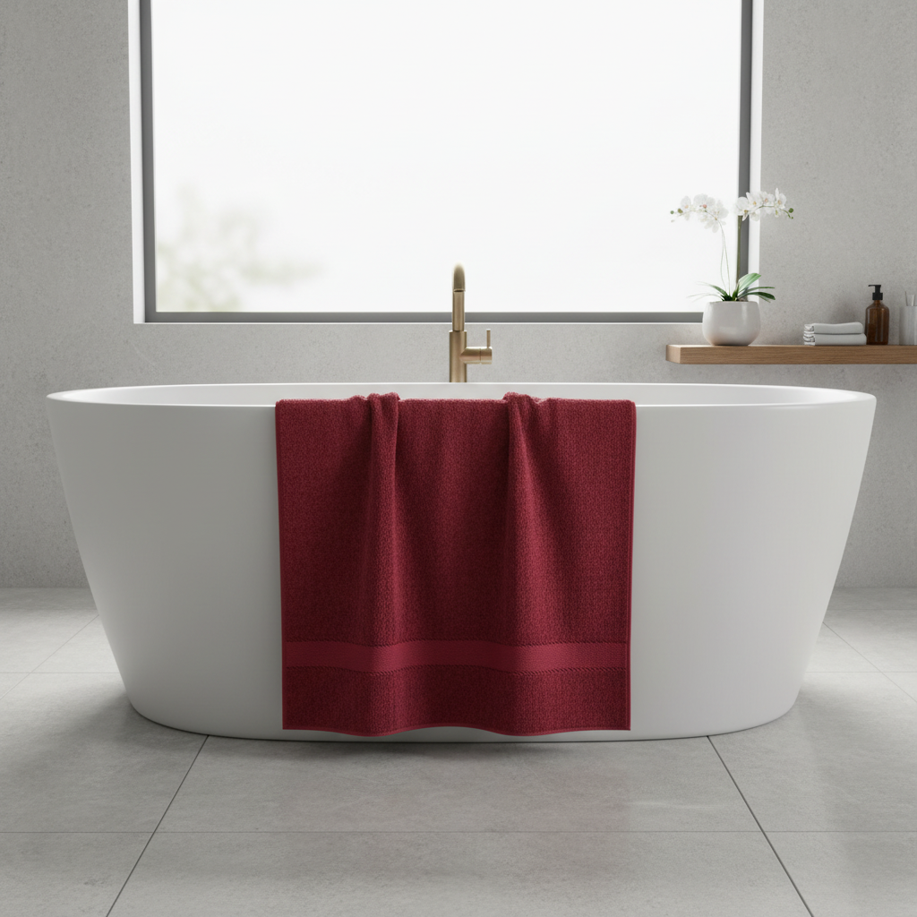 Toalla Liverpool Baño Completo Vino