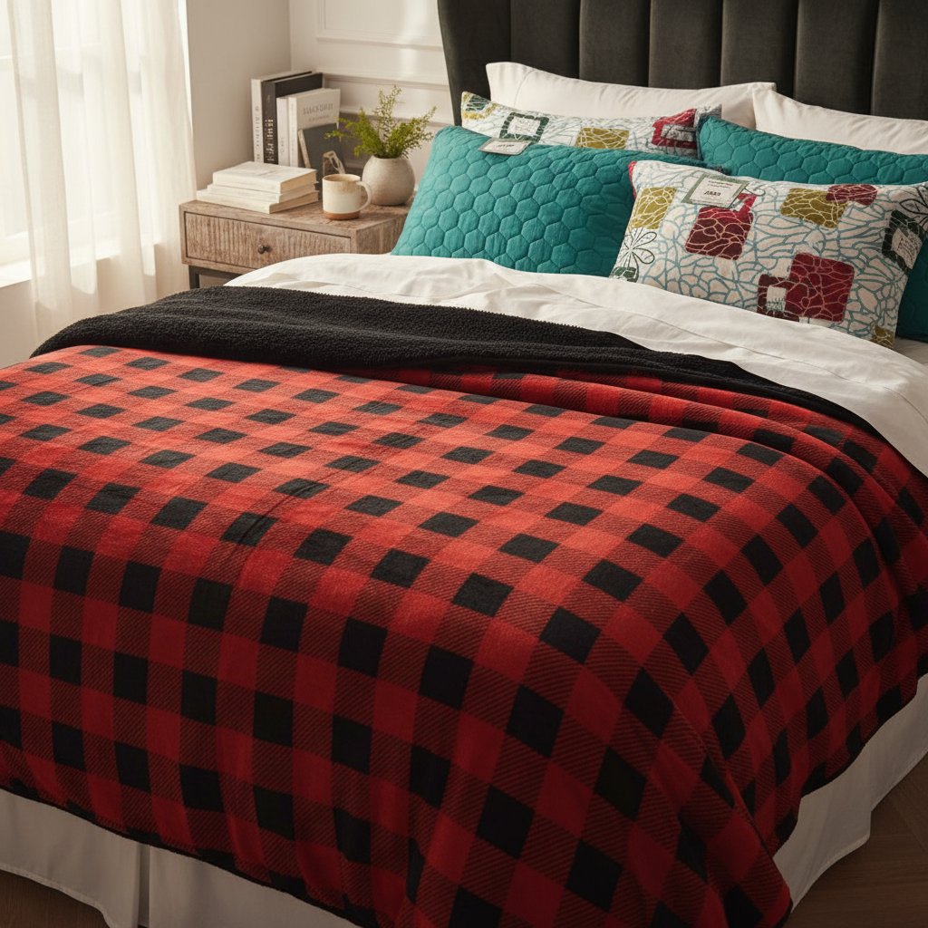 Cobertor Everest Ajedrez