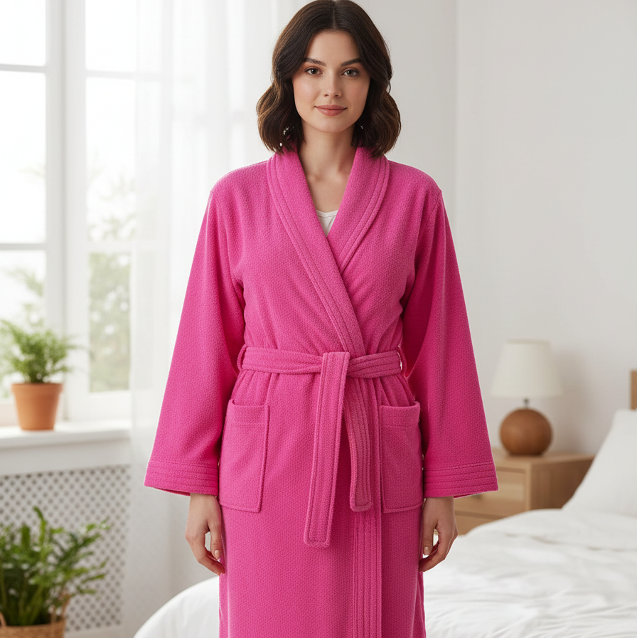 Bata De Baño Microfibra Fiusha