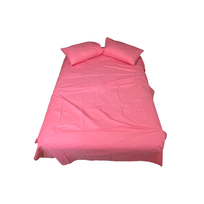 Sábana Vero Percal 100% Algodón Coral
